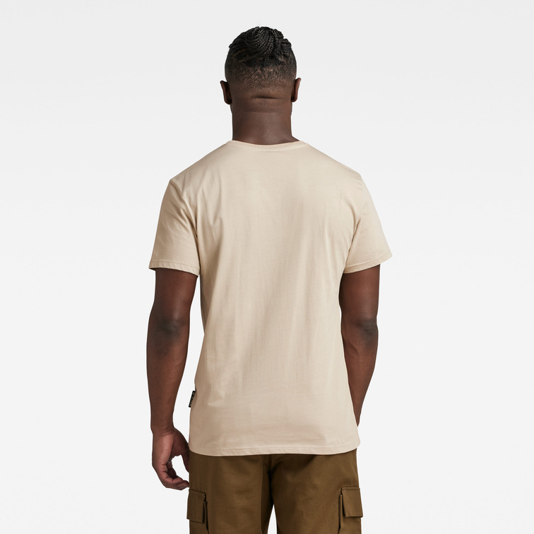 t-shirt homme  g-star raw. felt r t
