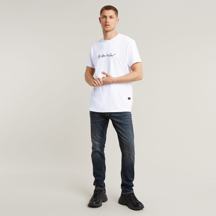 t-shirt homme  g-star g-script r t