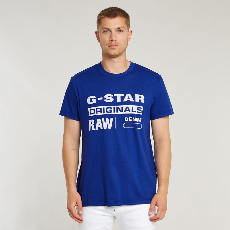 t-shirt homme  g-star originals r t