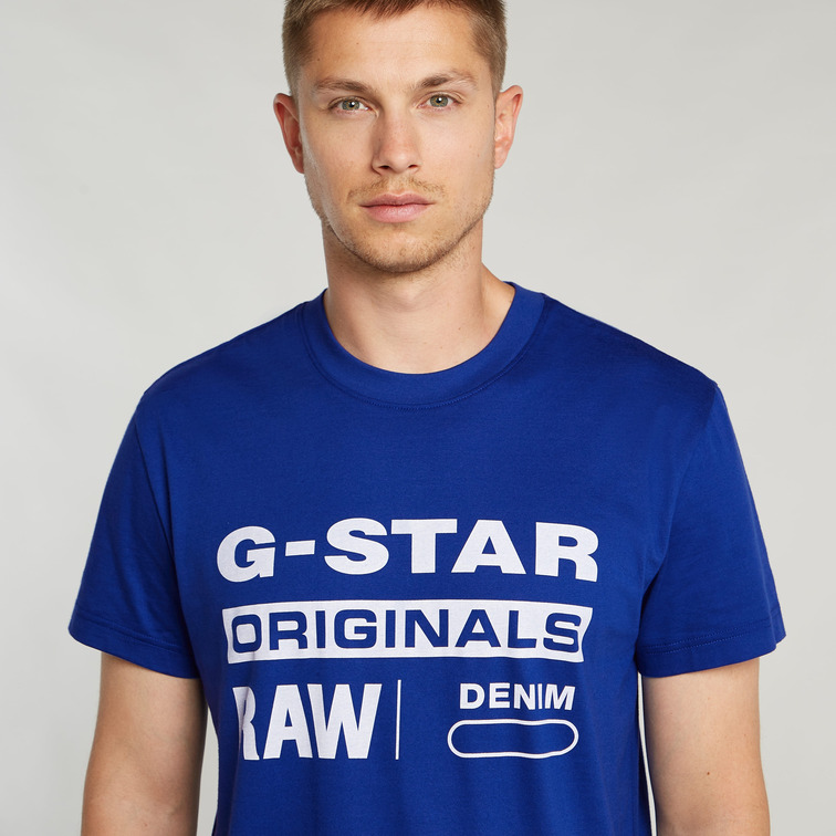 t-shirt homme  g-star originals r t
