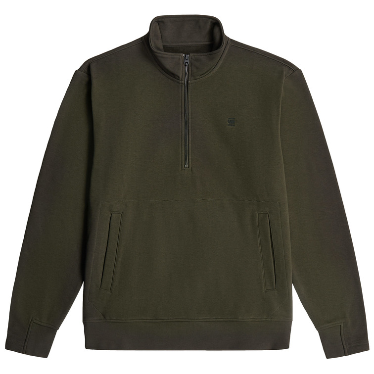 sweat-shirt homme  g-star nifous half zip sw