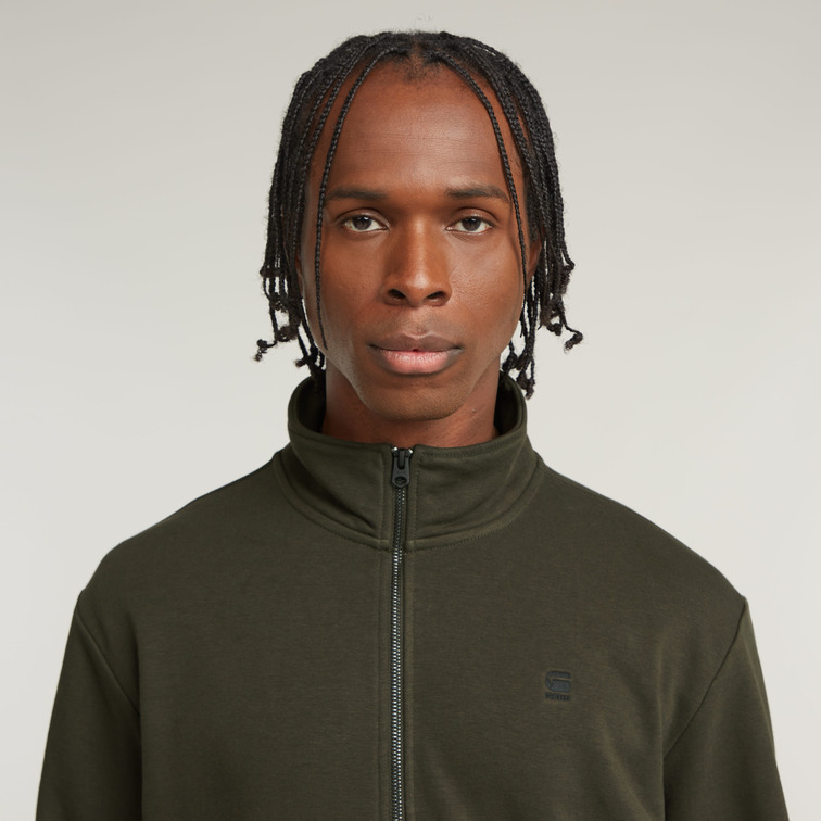 sweat-shirt homme  g-star nifous half zip sw