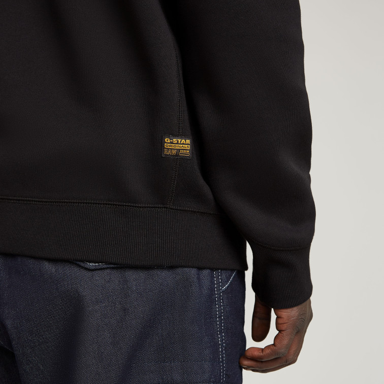 sweat-shirt homme  g-star premium core half zip r sw l\s