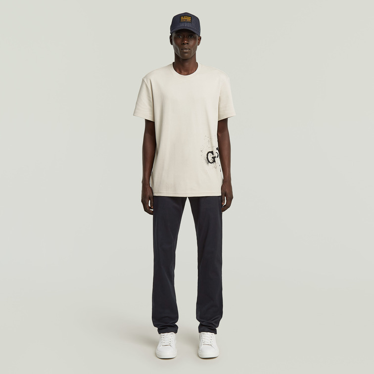 t-shirt homme  g-star sprayed gr r t