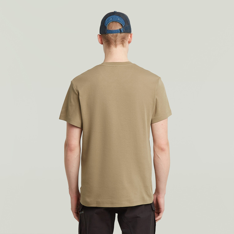 t-shirt homme  g-star script r t