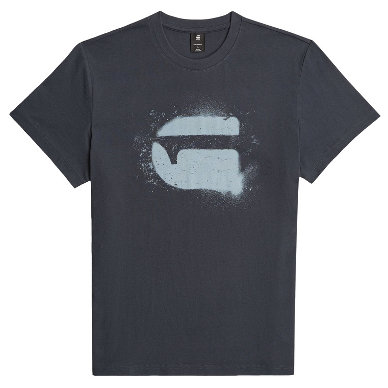 t-shirt homme  g-star spray g logo r t