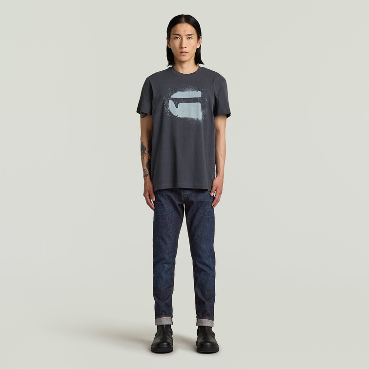 t-shirt homme  g-star spray g logo r t
