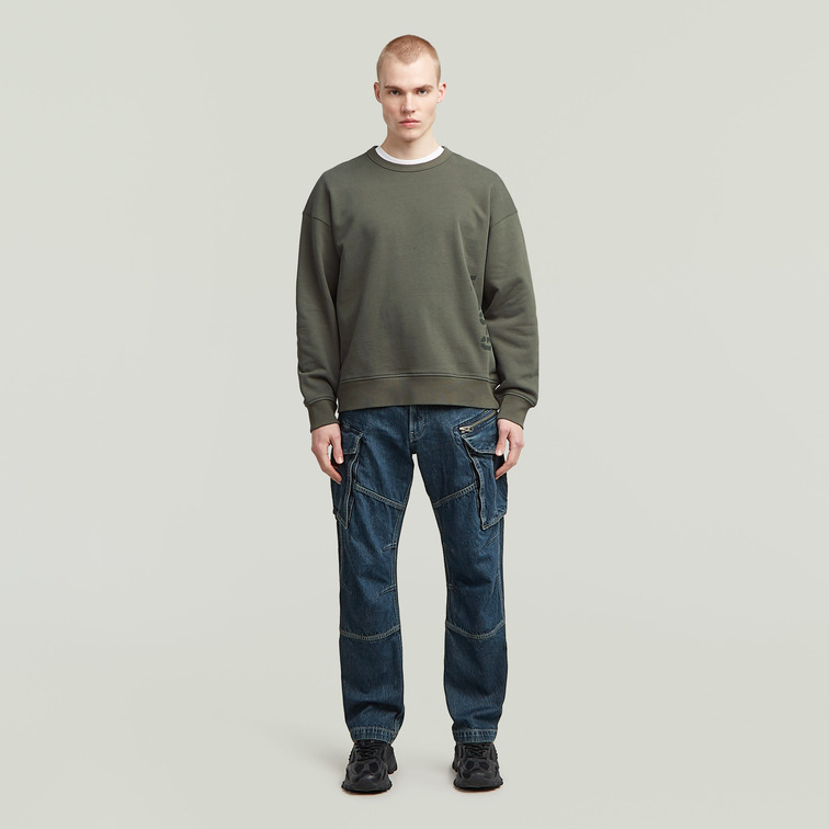 sweat-shirt homme  g-star sprayed 89 gr loose r sw
