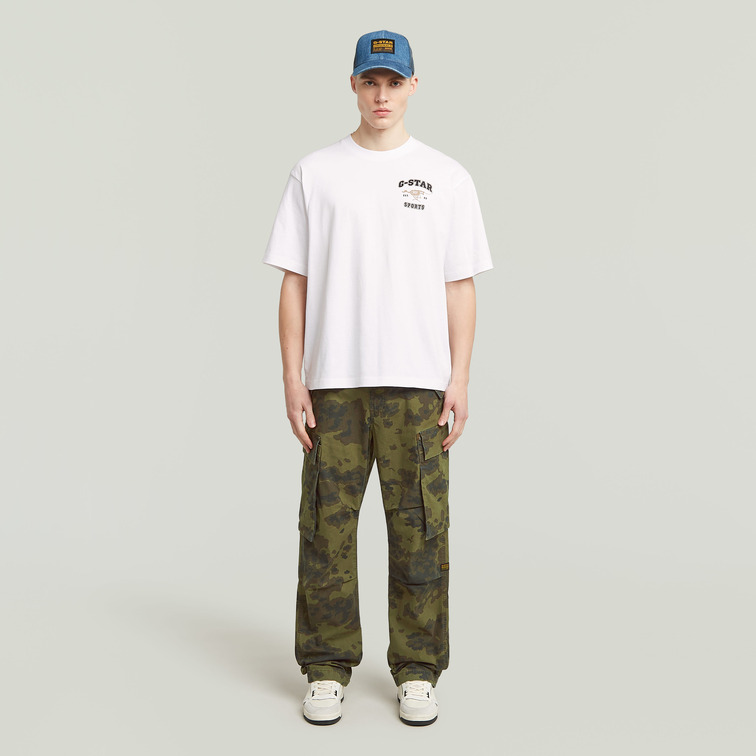 t-shirt homme  g-star running dog back gr boxy r t