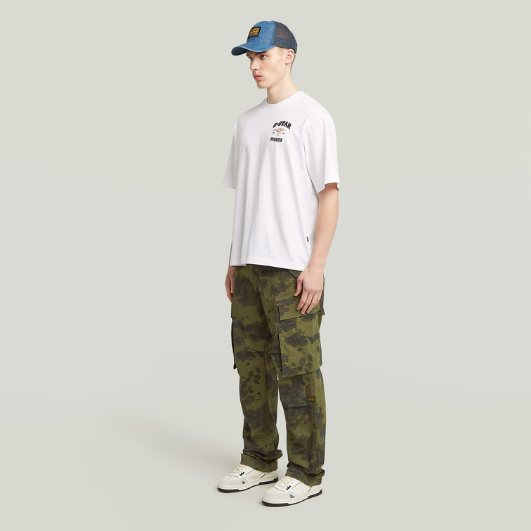 t-shirt homme  g-star running dog back gr boxy r t