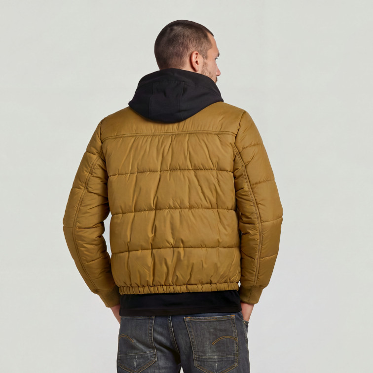 cazadora homme  g-star shield quilted bomber jacket