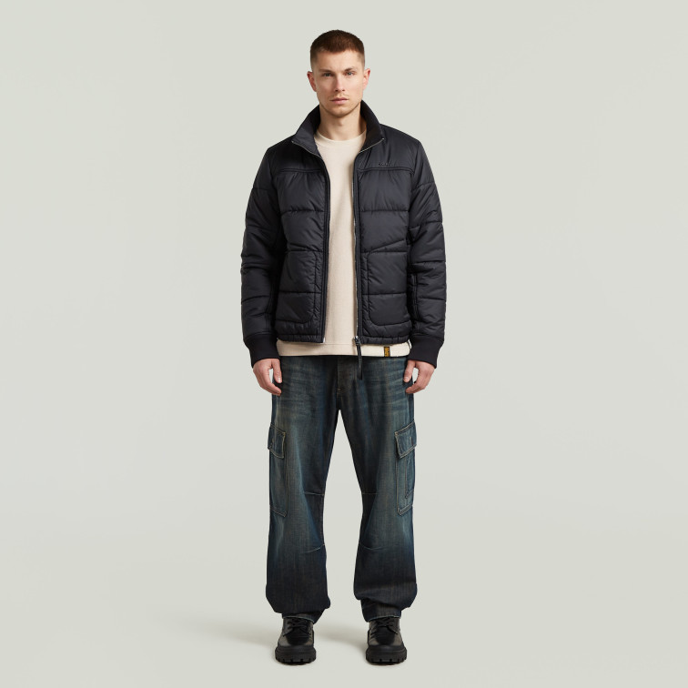 cazadora homme  g-star shield quilted bomber jacket