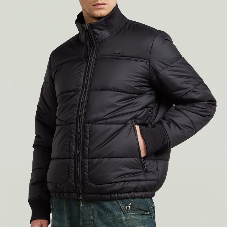 cazadora homme  g-star shield quilted bomber jacket