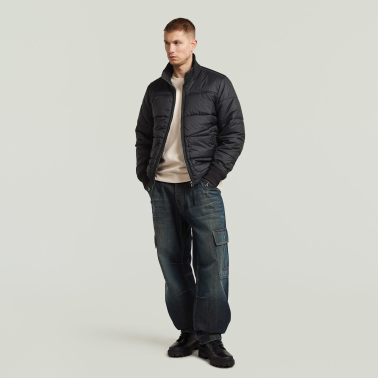 cazadora homme  g-star shield quilted bomber jacket