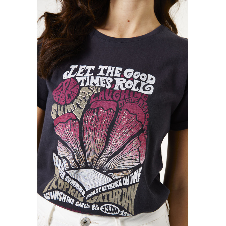 t-shirt femme  garcia jeans d50007_ladies t-shirt ss