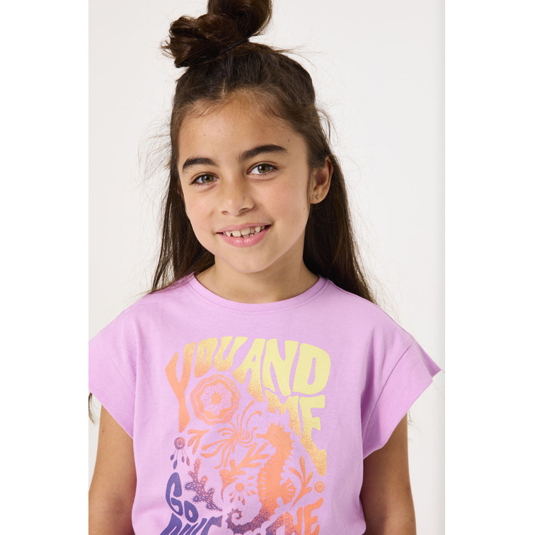 t-shirt fille  garcia jeans d54401_girls t-shirt ss