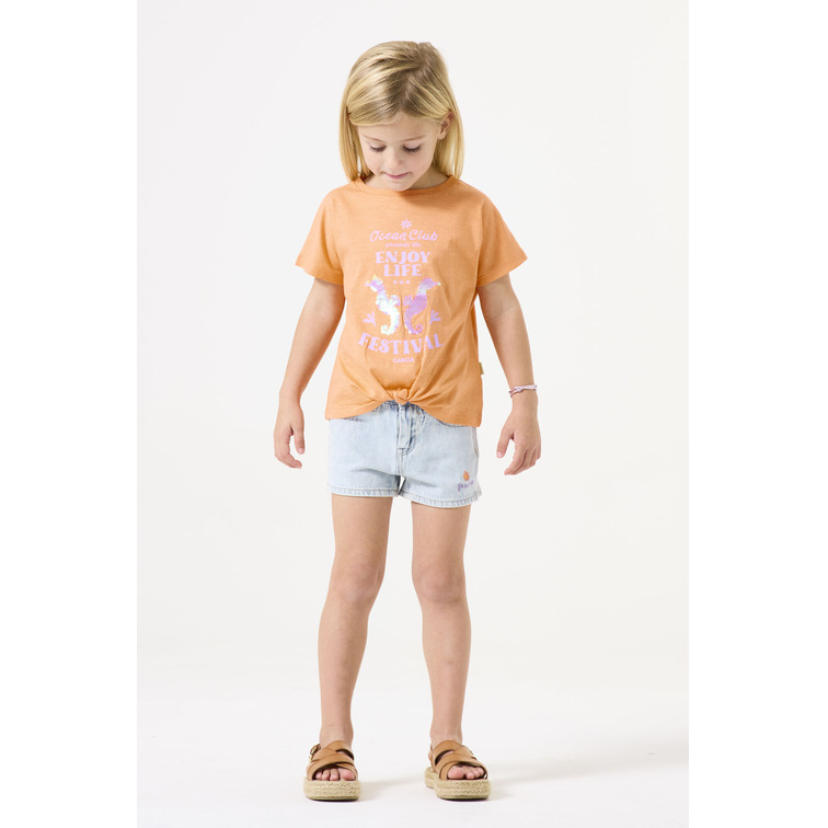le short fille  garcia jeans d54526_girls short