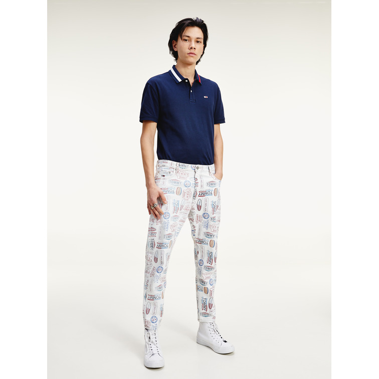 pôle homme  th tjm flag neck pôle