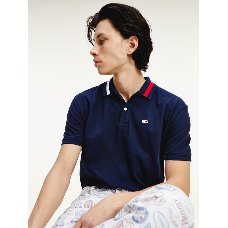 pôle homme  th tjm flag neck pôle
