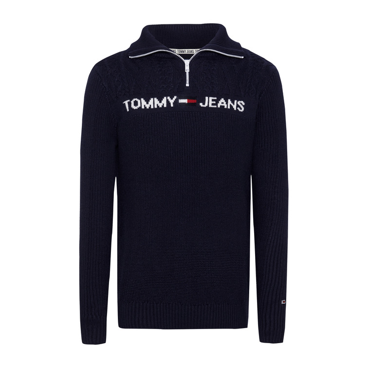 maillot homme  th tjm textured mock sweater