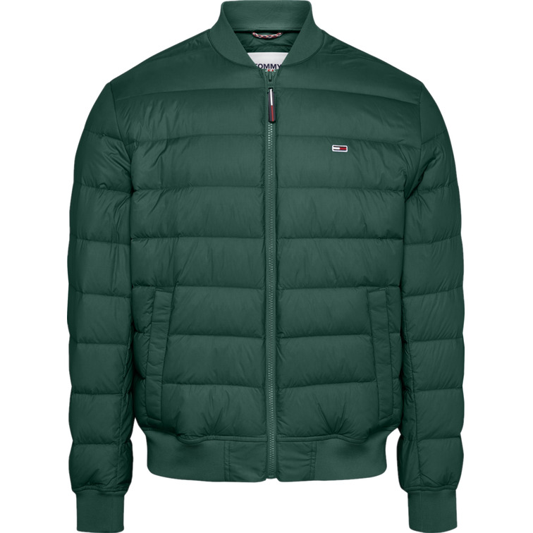 bomber matelassé en duvet et nylon recyclé homme tommy jeans