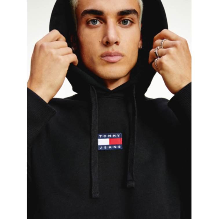 sweat-shirt homme  th tjm tommy badge hoodie