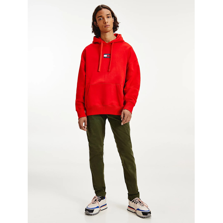 sweat-shirt homme  th tjm tommy badge hoodie