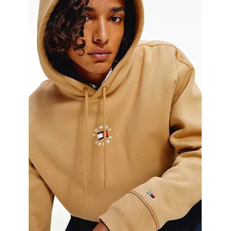 sweat-shirt homme  th tjm tiny tommy circular hoodie