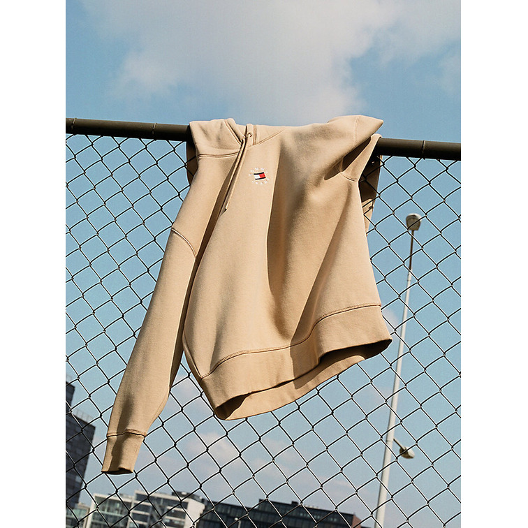 sweat-shirt homme  th tjm tiny tommy circular hoodie