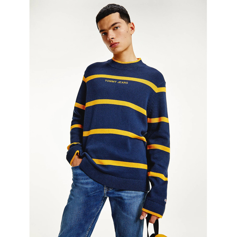 maillot homme  th tjm branded stripe sweater