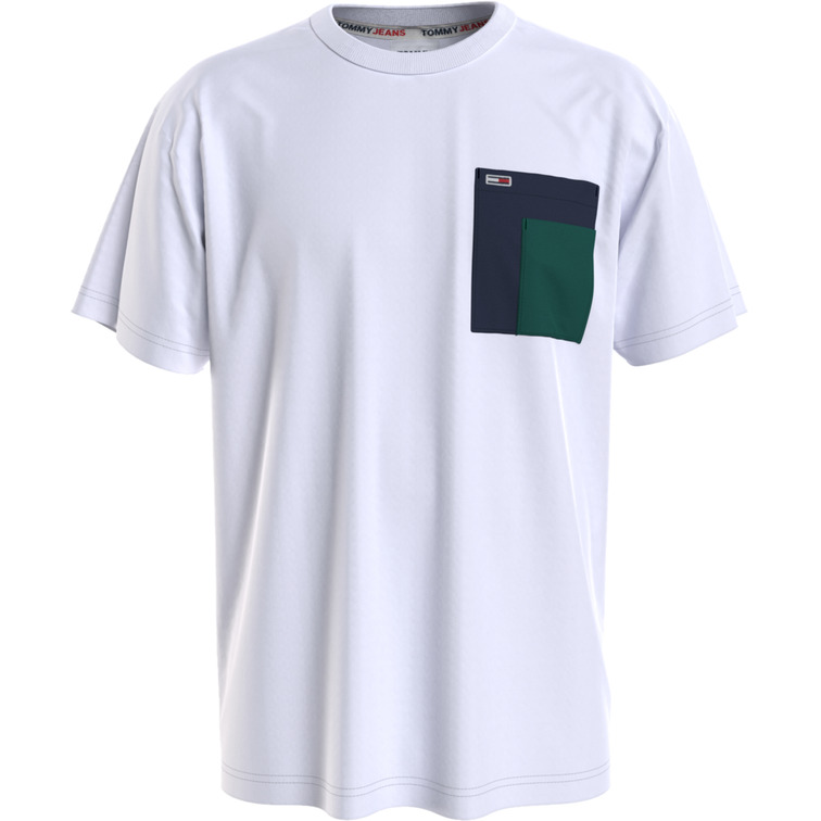t-shirt homme  th tjm double pocket tee
