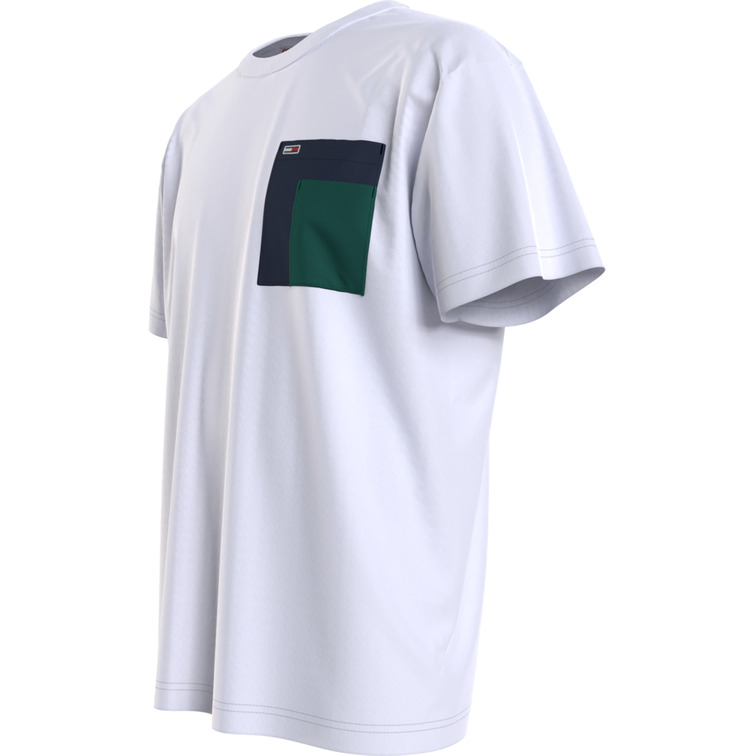 t-shirt homme  th tjm double pocket tee