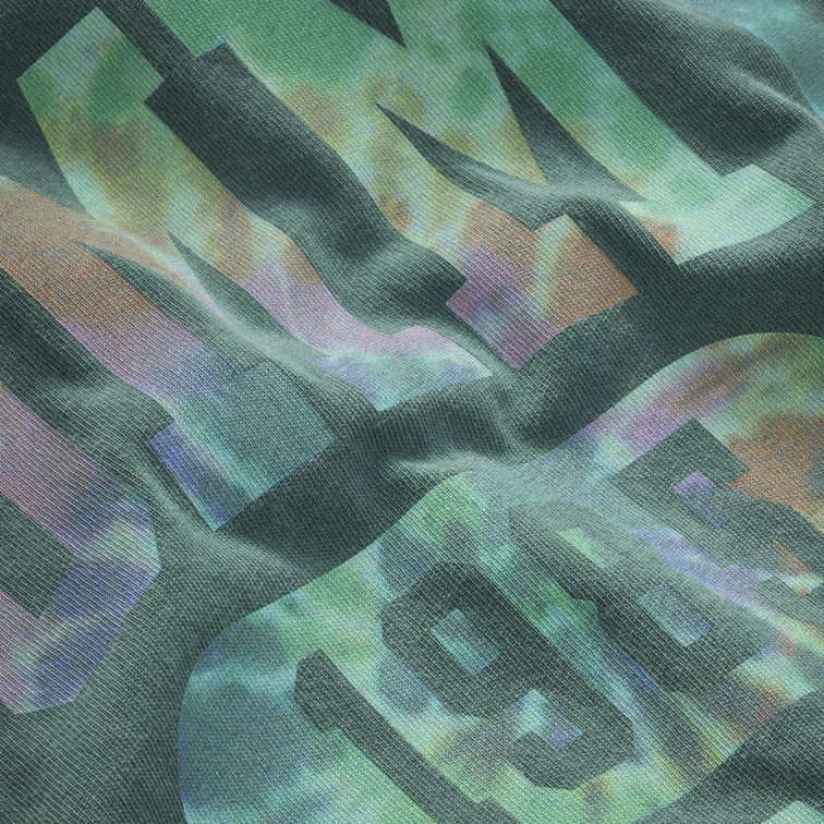t-shirt homme  th tjm collegiate tie dye tee