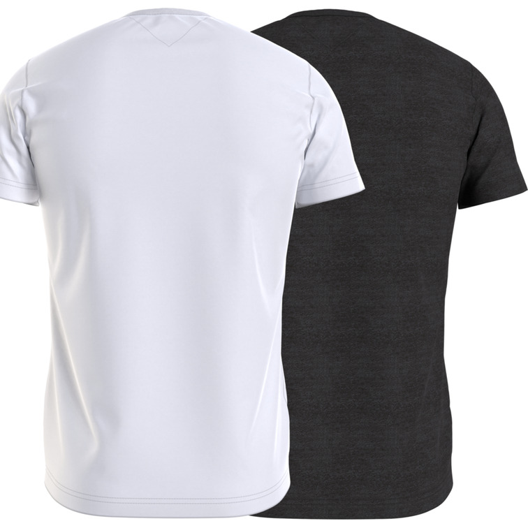 t-shirt homme  th tjm 2pack cneck tees