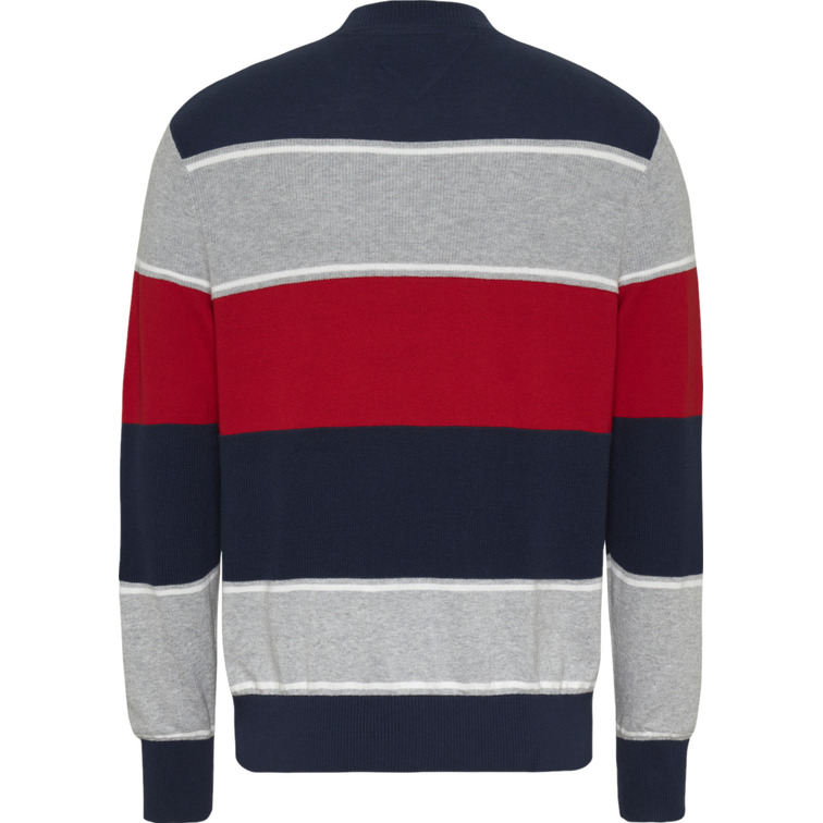 maillot homme  th tjm linear tommy stripe sweate