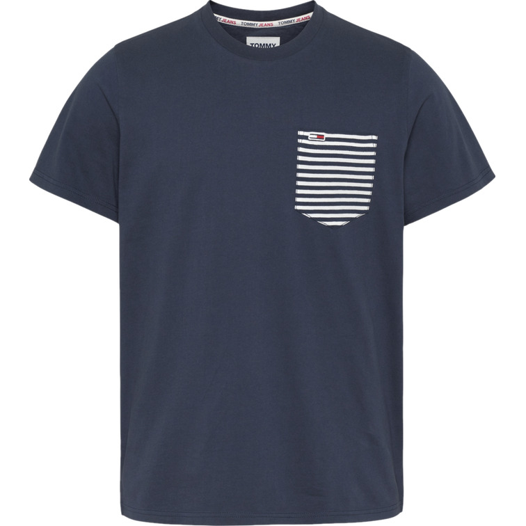 homme tjm contrast pocket tee c87