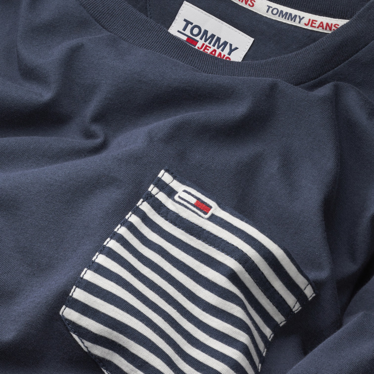 homme tjm contrast pocket tee c87
