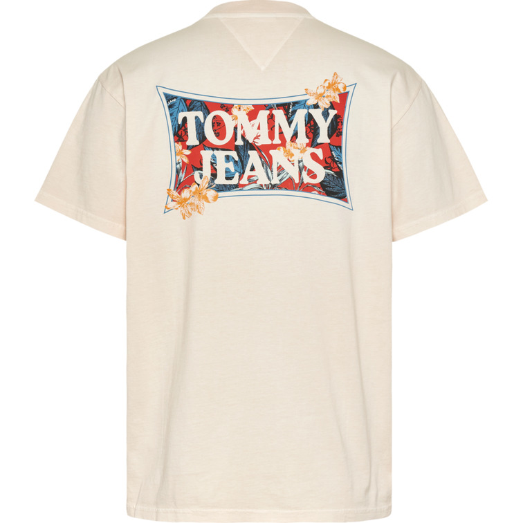 t-shirt homme  th tjm floral graphic tee