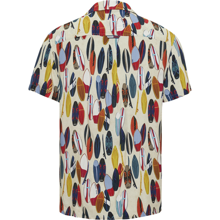 chemise homme  th tjm aop camp shirt