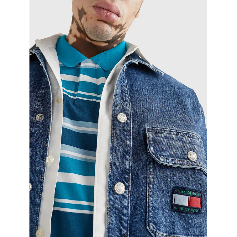 cazadora homme  th utility shirt jacket cf6132