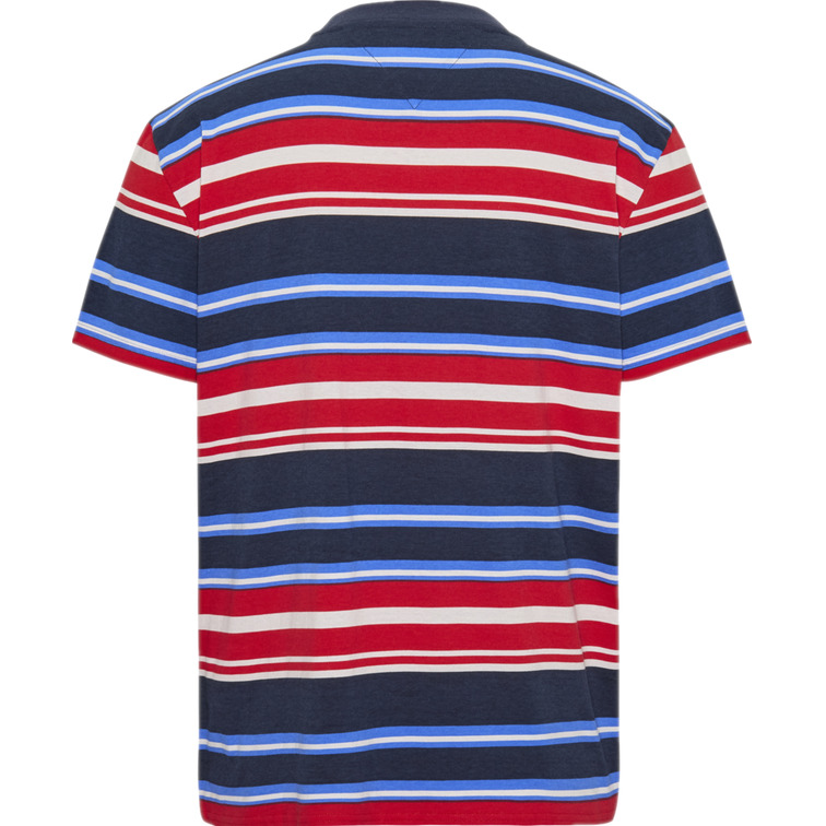t-shirt homme  th tjm signature stripe tee