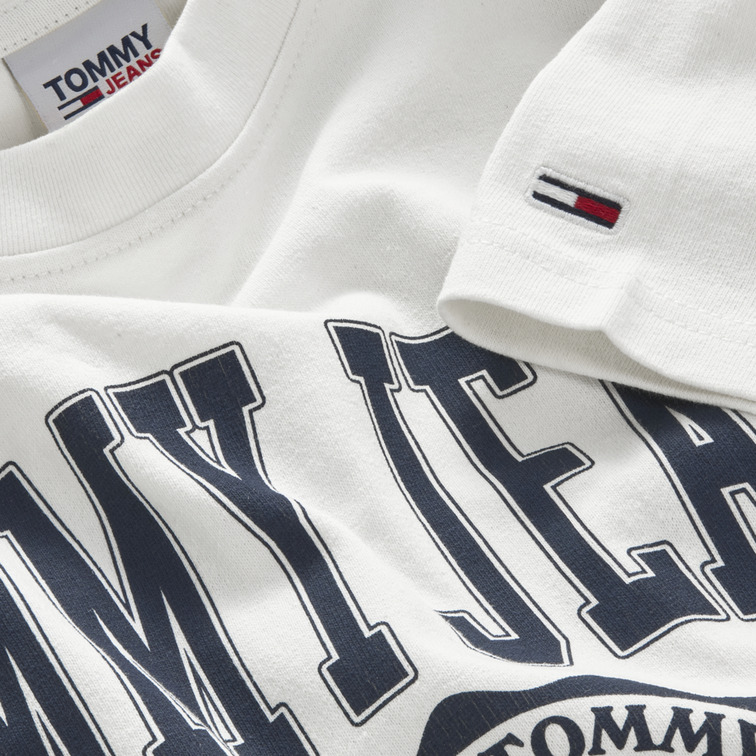 t-shirt homme  th tjm college logo tee