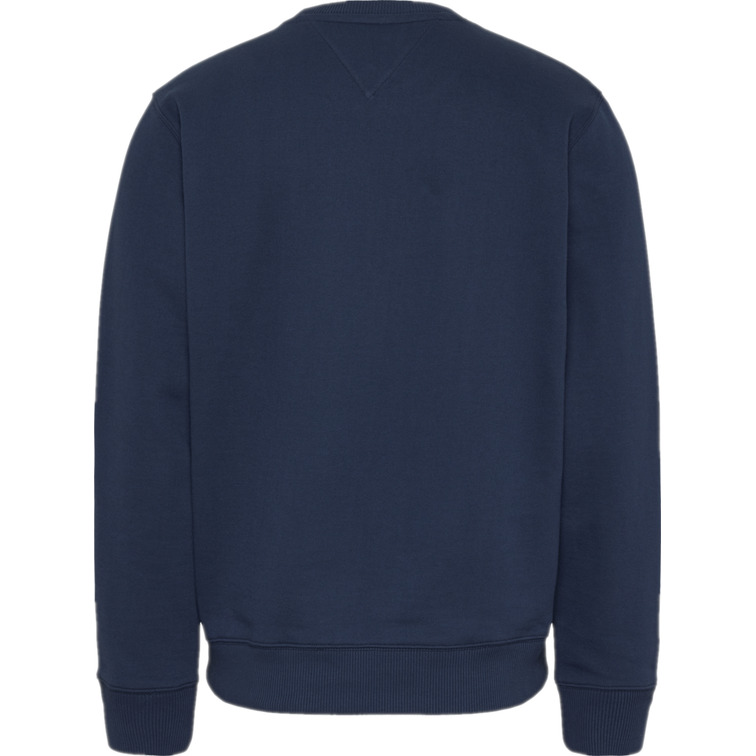 sweat-shirt homme  th tjm woven label crew