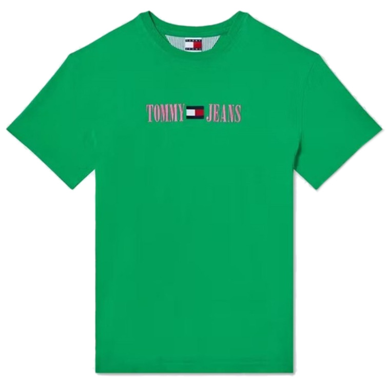 t-shirt homme  th tjm linear logo tee