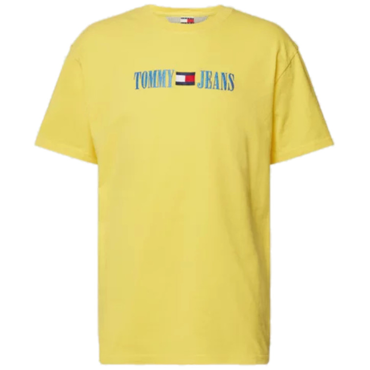 t-shirt homme  th tjm linear logo tee
