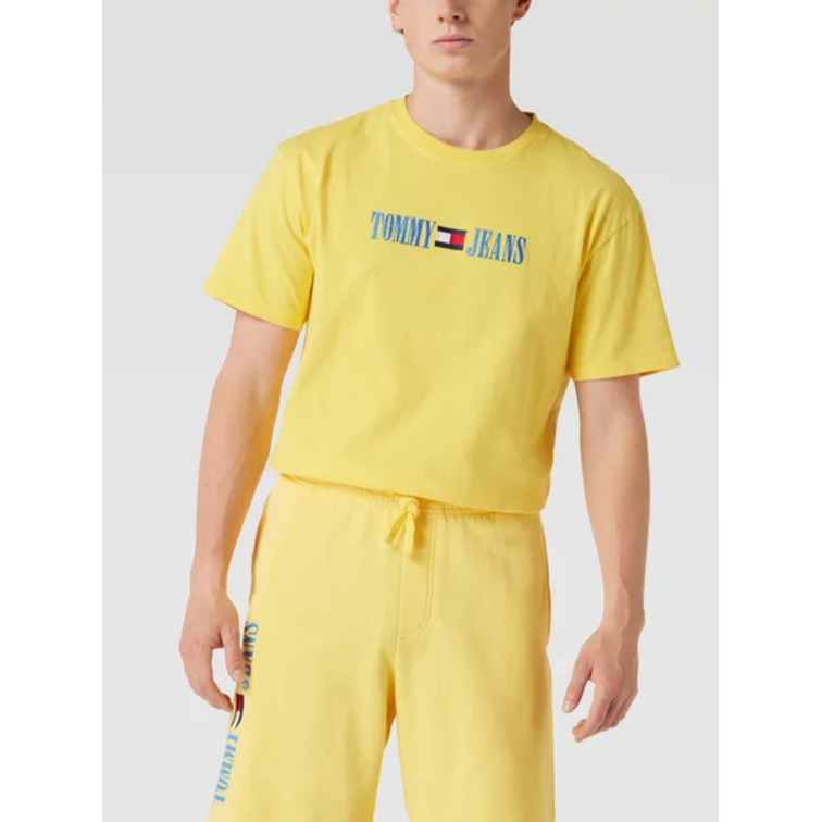 t-shirt homme  th tjm linear logo tee