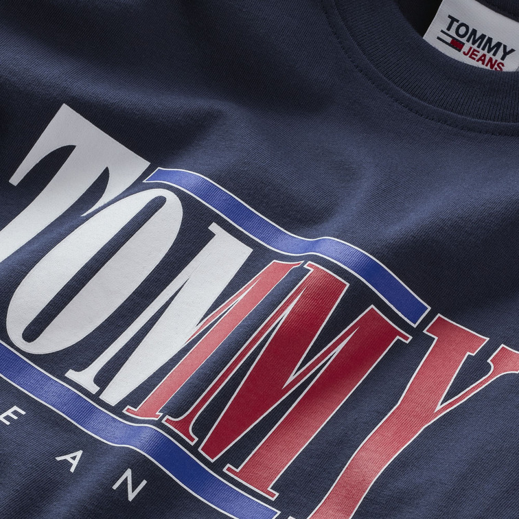 t-shirt homme  th tjm reg rwb centered logo tee
