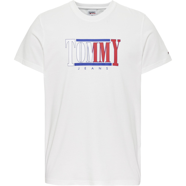 t-shirt homme  th tjm reg rwb centered logo tee