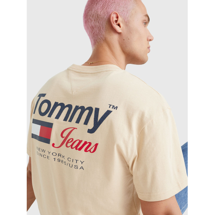 t-shirt homme  th tjm clsc athletic back logo te