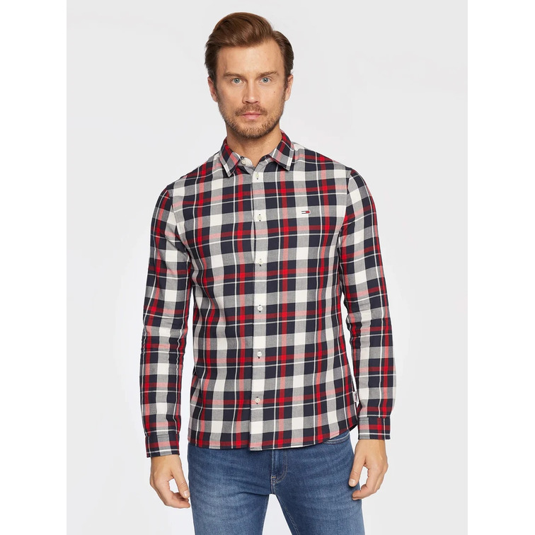 chemise homme  th tjm essential check shirt